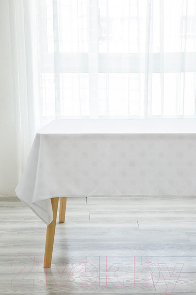 Изображение товара Скатерть Arya Snejinka / 8680943222626 (белый)