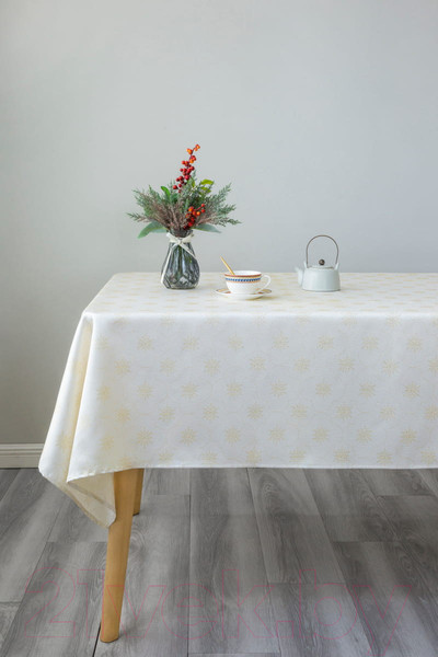 Изображение товара Скатерть Arya Snejinka / 8680943222602 (экрю)