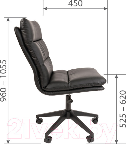 Изображение товара Кресло офисное Chairman 919 (экопремиум черный)