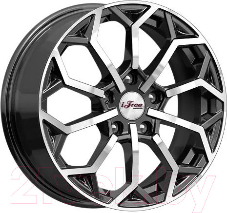 Изображение товара Литой диск iFree Спейс-Нидл 16x6.5" 5x112мм DIA 57.1мм ET 46мм Блэк Джек