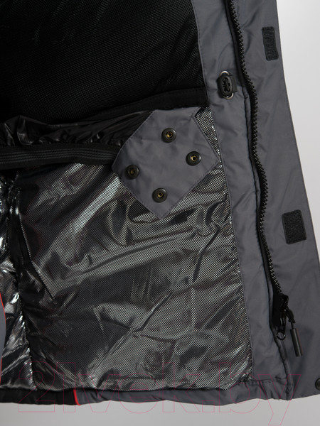 Изображение товара Костюм для охоты и рыбалки Huntsman Siberia LUX / 2567 (р-р 60-62/182-188, серый/черный)