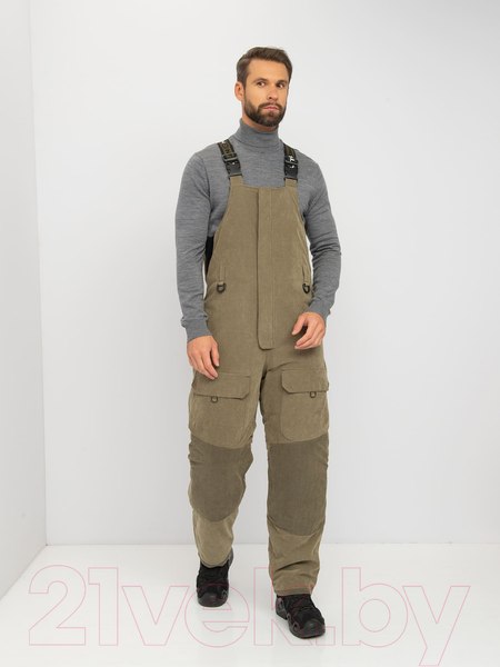 Изображение товара Костюм для охоты и рыбалки Huntsman Yukon Ice Finlandia Хаки / 2603 (р-р 60-62/182-188)