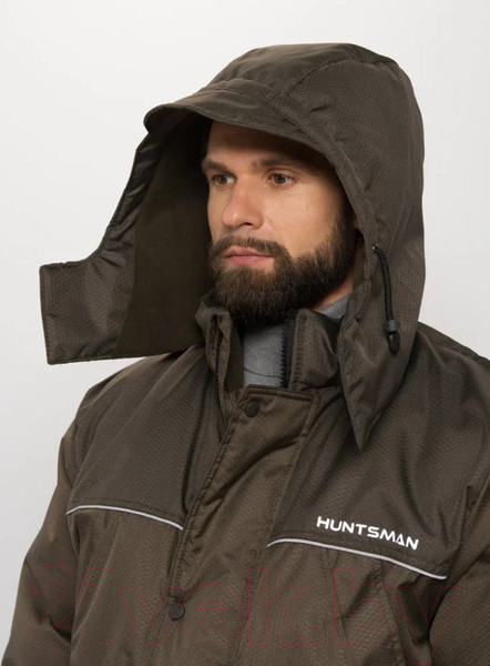 Изображение товара Костюм для охоты и рыбалки Huntsman Полюс хаки / 9395 (56-58/170-176)