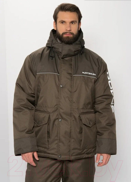 Изображение товара Костюм для охоты и рыбалки Huntsman Полюс хаки / 9396 (60-62/170-176)