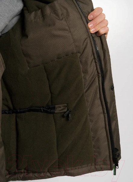 Изображение товара Костюм для охоты и рыбалки Huntsman Полюс хаки / 9396 (60-62/170-176)