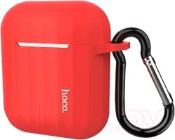 Изображение товара Чехол для наушников Hoco WB10 для AirPods1/2 (красный)