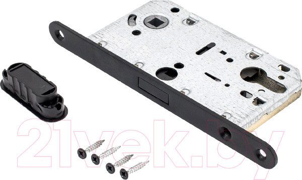 Изображение товара Замок врезной Аллюр Арт ML 85-50 BL Хедер без ц/м (матовый черный)