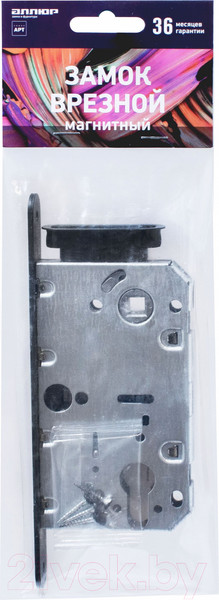 Изображение товара Замок врезной Аллюр Арт ML 85-50 BL Хедер без ц/м (матовый черный)