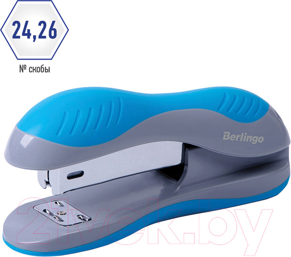 Изображение товара Степлер Berlingo Office Soft / H25005 (синий)