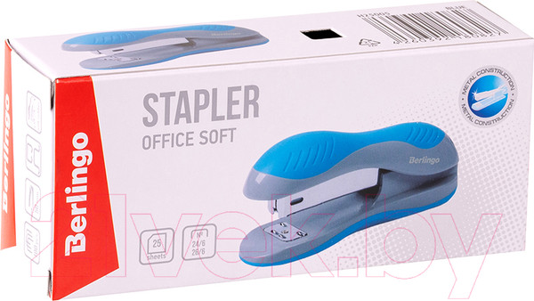 Изображение товара Степлер Berlingo Office Soft / H25005 (синий)