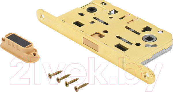 Изображение товара Защелка врезная с фиксацией Аллюр Арт Хедер ML 96WC-50 PB (золото)