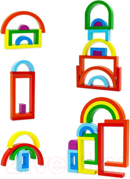 Изображение товара Развивающий игровой набор Alatoys Пирамидка / ПСТ06