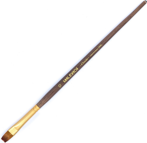 Изображение товара Кисть для рисования Малевичъ Claude №10 / 754110 (плоская)