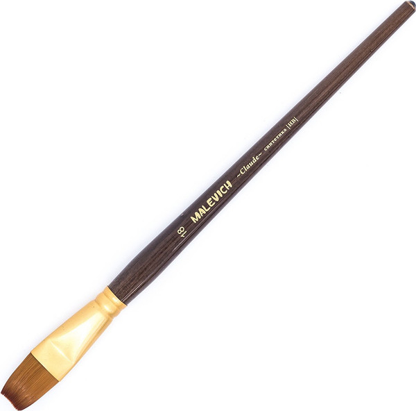 Изображение товара Кисть для рисования Малевичъ Claude №18 / 754118 (плоская)