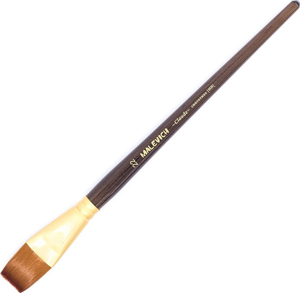 Изображение товара Кисть для рисования Малевичъ Claude №22 / 754122 (плоская)
