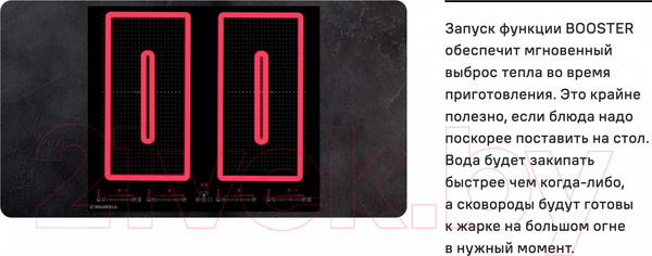 Изображение товара Индукционная варочная панель Maunfeld CVI594SF2WH