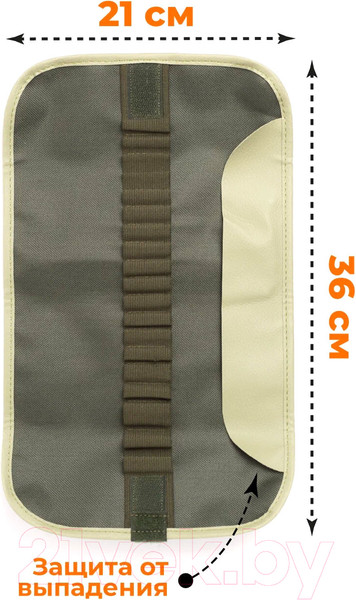 Изображение товара Набор простых карандашей Малевичъ Graf'Art / 830215 (8шт, оливковый)