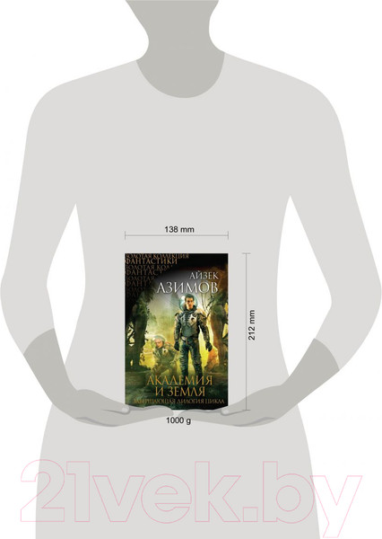 Изображение товара Книга Эксмо Академия и Земля (Азимов А.)