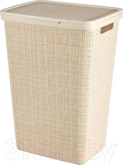 Изображение товара Корзина для белья Curver Jute / 245976 (кремовый)