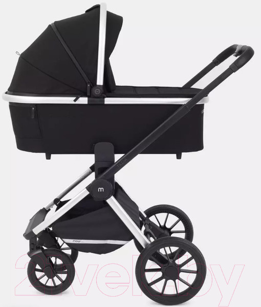 Изображение товара Детская универсальная коляска MOWbaby Tilda 2 в 1 / MB064 (черный)