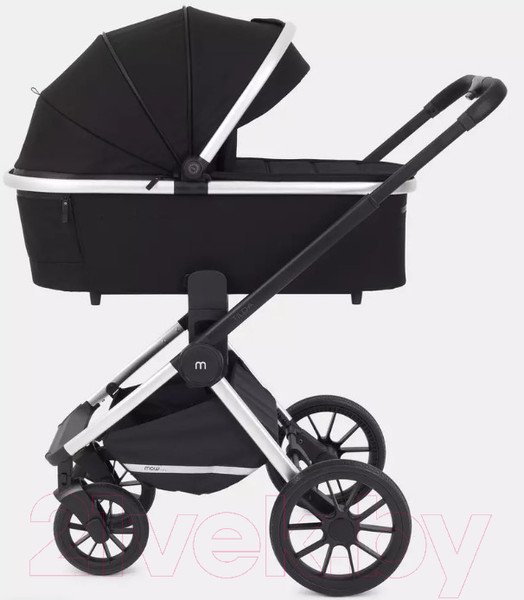 Изображение товара Детская универсальная коляска MOWbaby Tilda 2 в 1 / MB064 (черный)
