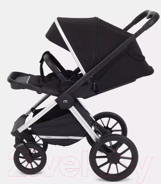 Изображение товара Детская универсальная коляска MOWbaby Tilda 2 в 1 / MB064 (черный)