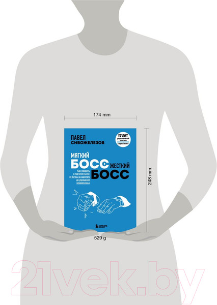 Изображение товара Книга Бомбора Мягкий босс - жесткий босс (Сивожелезов П.)