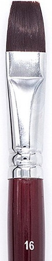 Изображение товара Кисть для рисования Малевичъ Frida №16 / 756116 (плоская)