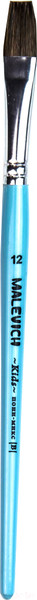 Изображение товара Кисть для рисования Малевичъ Kids №12 / 733212 (плоская)