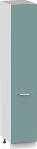 Изображение товара Шкаф-пенал кухонный Интермебель Микс Топ П 2140-2-400 (сумеречный голубой)