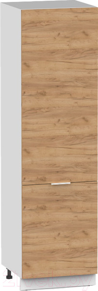 Изображение товара Шкаф-пенал кухонный Интермебель Микс Топ П 2140-2-500 (дуб крафт золотой)