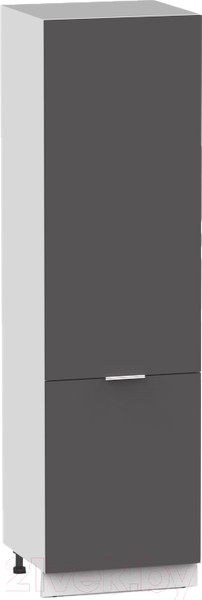 Изображение товара Шкаф-пенал кухонный Интермебель Микс Топ П 2140-2-500 (графит серый)