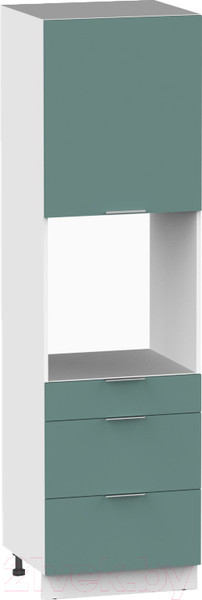 Изображение товара Шкаф-пенал кухонный Интермебель Микс Топ П 2140-6-600 Ш (сумеречный голубой)