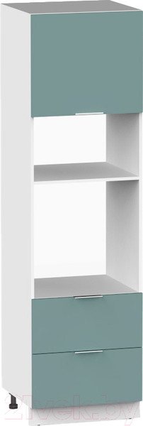 Изображение товара Шкаф-пенал кухонный Интермебель Микс Топ П 2140-8-600 Ш (сумеречный голубой)