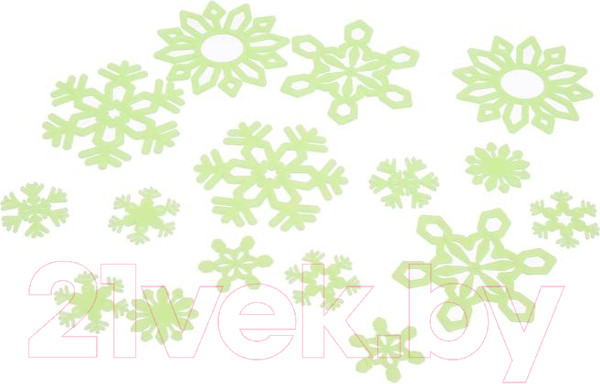 Изображение товара Развивающий игровой набор Zabiaka Новый год в лесу со светящимися наклейками / 4114950