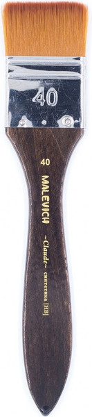 Изображение товара Кисть для рисования Малевичъ Claude №40 / 791040 (флейц)