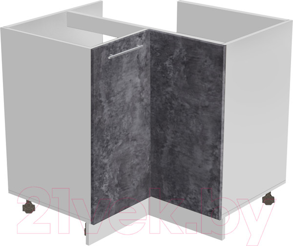 Изображение товара Шкаф под мойку Артём-Мебель Угловой 900x900мм СН-114.93 (ДСП бетон спаркс)