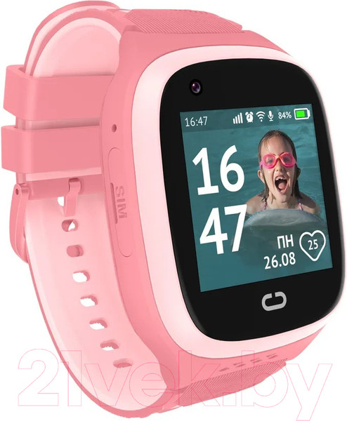 Изображение товара Умные часы детские Aimoto Ocean 4G / 9200403 (розовый)