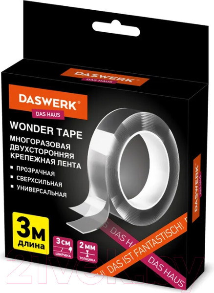 Изображение товара Лента бандажная Daswerk Nano Tape / 607928