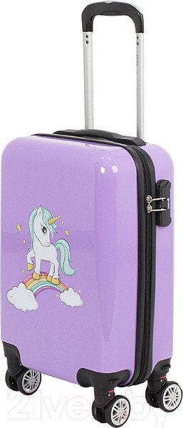 Изображение товара Чемодан на колесах Grott 227-203/18-VLT (сиреневый)