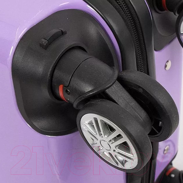 Изображение товара Чемодан на колесах Grott 227-203/18-VLT (сиреневый)