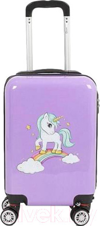 Изображение товара Чемодан на колесах Grott 227-203/18-VLT (сиреневый)
