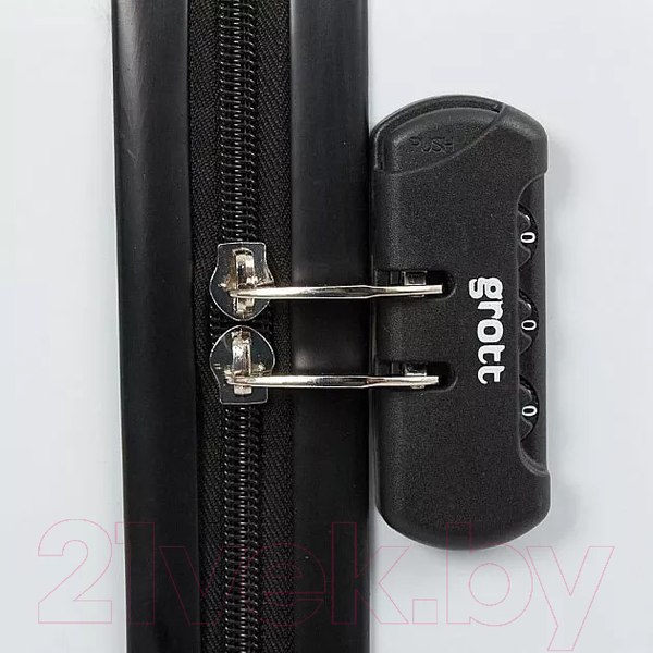 Изображение товара Чемодан на колесах Grott 227-203/18-WHT (белый)