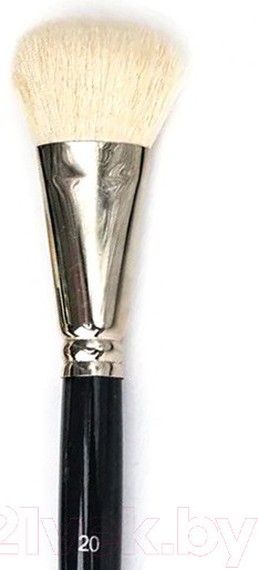 Изображение товара Кисть для рисования Малевичъ Nature №20 / 791120 (плоскоовальная)