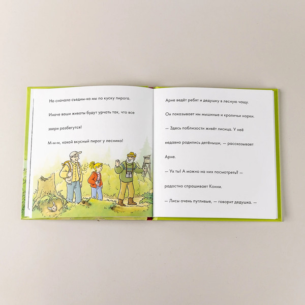 Изображение товара Развивающая книга Альпина Учусь читать с Конни. Прогулки по лесу (Беме Ю.)