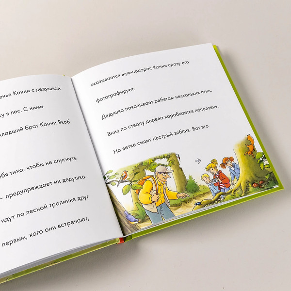 Изображение товара Развивающая книга Альпина Учусь читать с Конни. Прогулки по лесу (Беме Ю.)