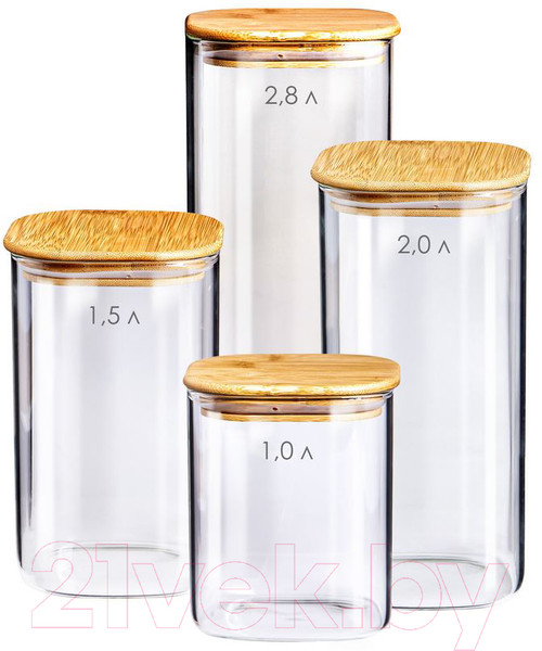 Изображение товара Емкость для хранения Appetite Studio BM2012-4S