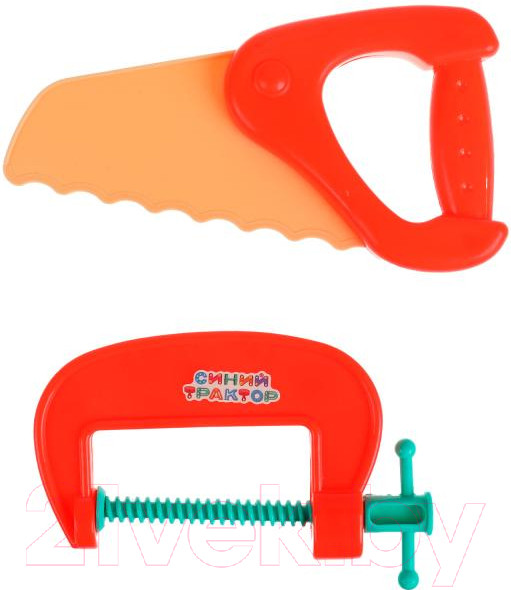 Изображение товара Набор инструментов игрушечный Играем вместе Синий трактор / ZY1235626-R (48)