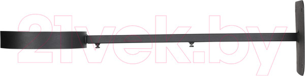 Изображение товара Кронштейн для дымохода КПД Телескопический 2мм 230 (250-950мм, черный)