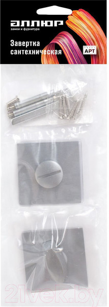 Изображение товара Фиксатор дверной защелки Аллюр АРТ BK-S2 MSC (итальянский матовый хром)